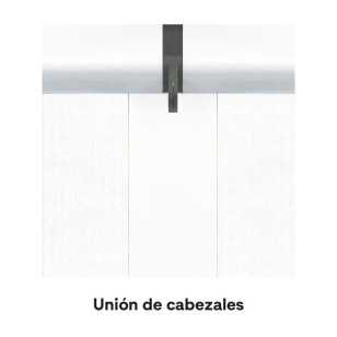 Mosquitera Enrollable Partida | Junta superior de cabezales
