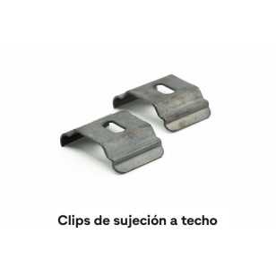 Clips de sujeción a techo | Mosquitera enrollable partida