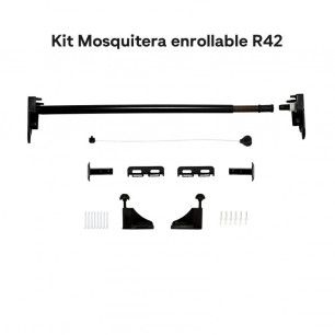 Repuesto Kit Mosquitera Enrollable | Detalle piezas componentes