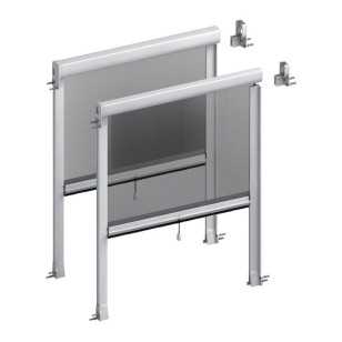 Mosquitera Enrollable Vertical Antiviento 43
