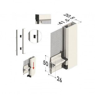 Mosquitera Enrollable Antiviento Premium | Extras de Serie