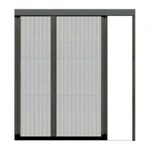 Mosquitera plisada premium doble central ! Mástil de unión