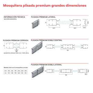 Plisada de Grandes Dimensiones | Información Técnica