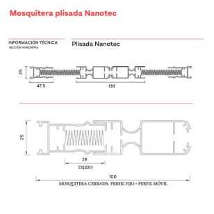 Plisada Central 25 | Información Técnica