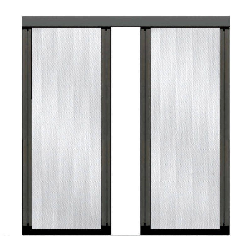 Enrollable para puertas cierre central | Mosquiteras Antiviento Enrollable para puertas cierre central | Mosquiteras Antiviento