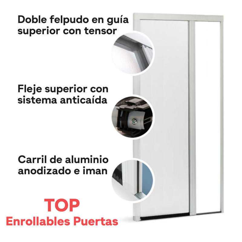 Mosquitera enrollable para puertas | Top Mosquitera enrollable para puertas | Top