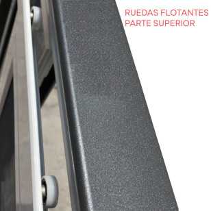 Ruedas deslizamiento puerta corredera marco